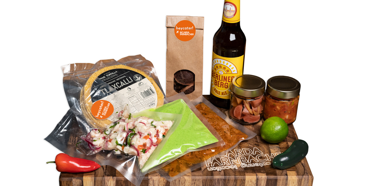 9 Themen Kochboxen für virtuelles Teambuilding und Home Office heycater!