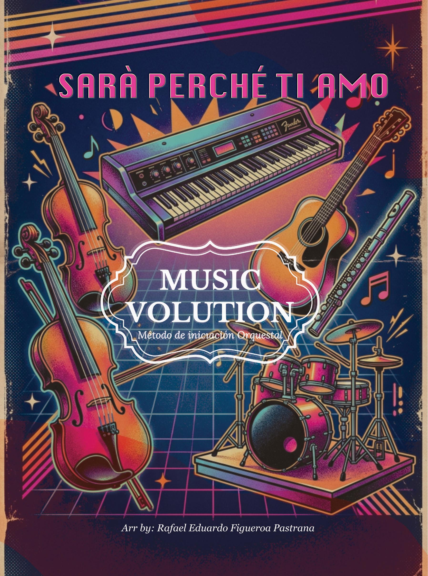 Sarà perché ti amo: guía pedagógica para orquesta juvenil de iniciación