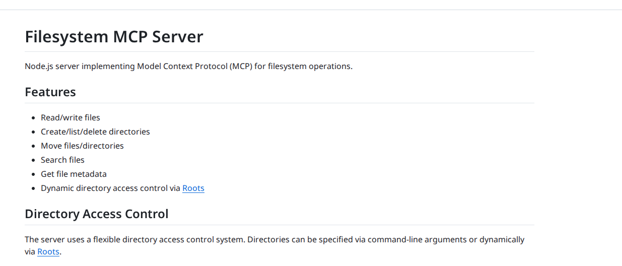 filesystem