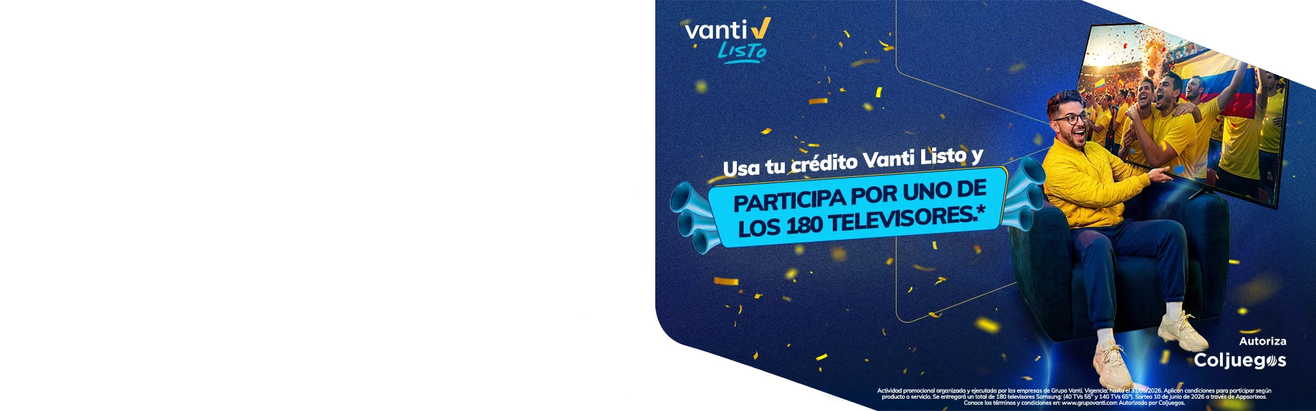 Vanti Listo: Usa tu crédito Vanti Listo y…