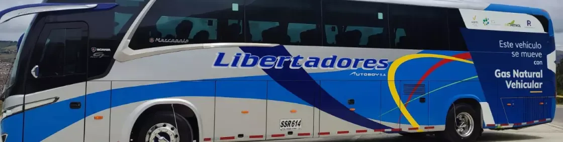 Lanzan primer bus intermunicipal a gas natural que sera conducido por una mujer en rutas de Boyaca a Bogota
