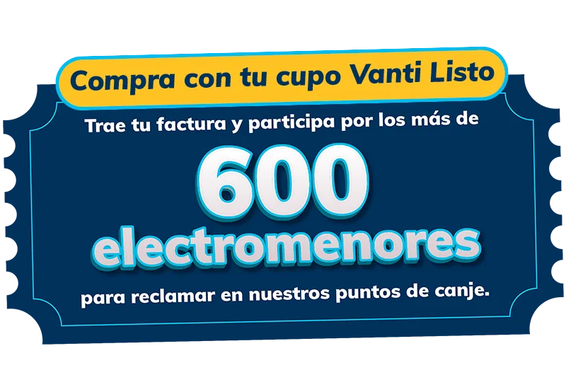 CARD: Aniversario Vanti Listo Punto de canje