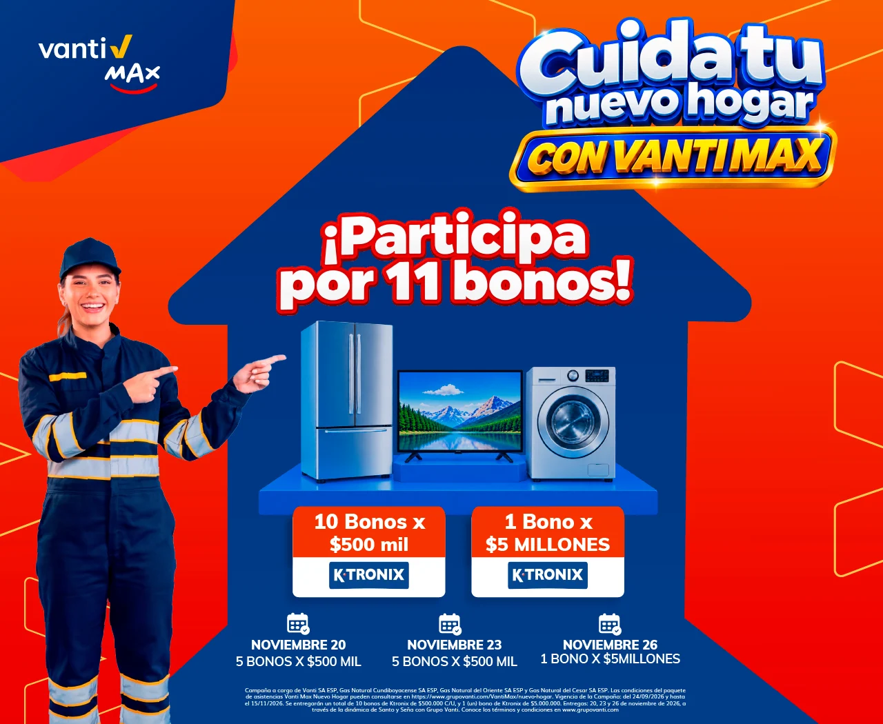 VantiMax: Cuida tu nuevo hogar con Vanti Max