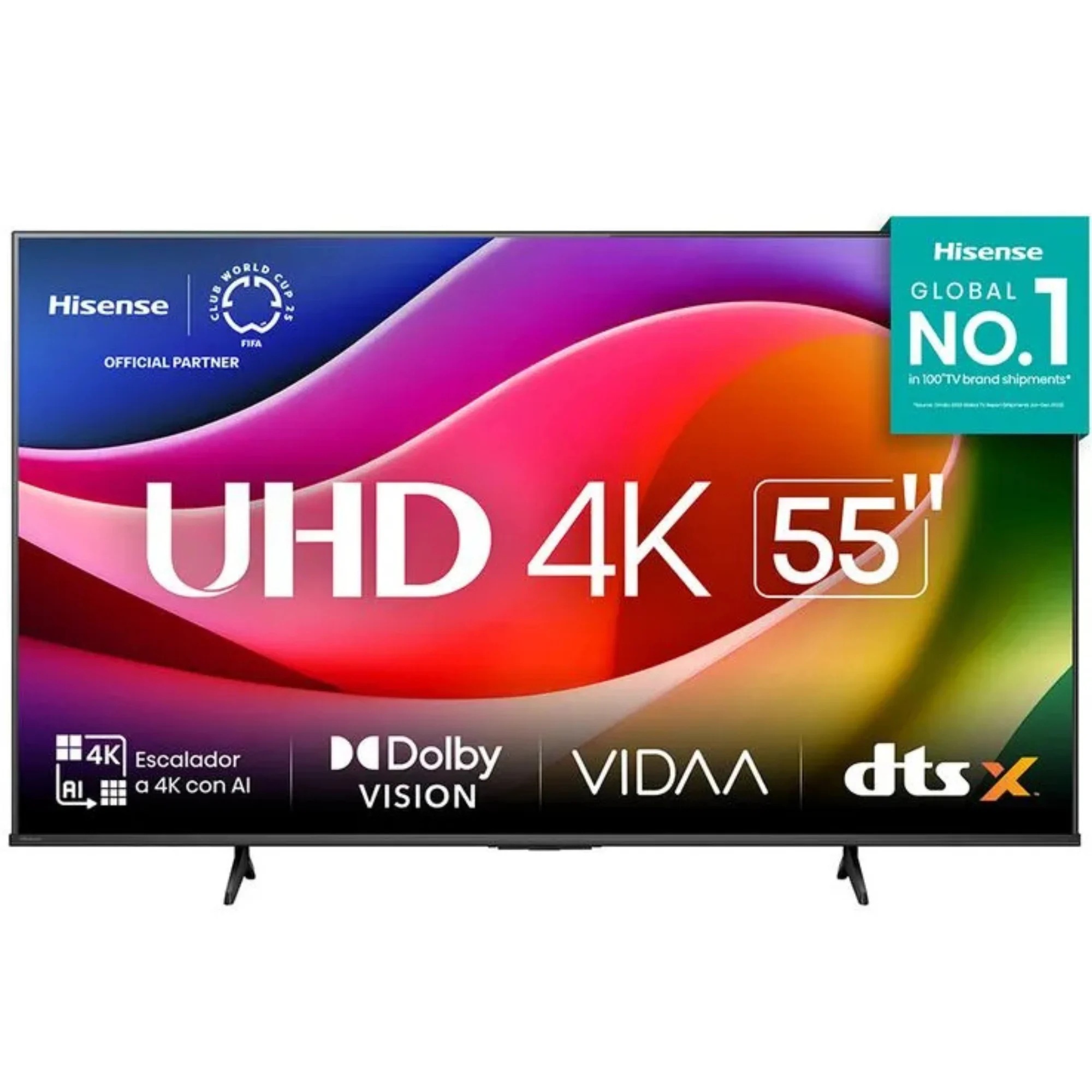 Televisor Hisense 55 Pulgadas LED FHD 55A5N VIDAA…