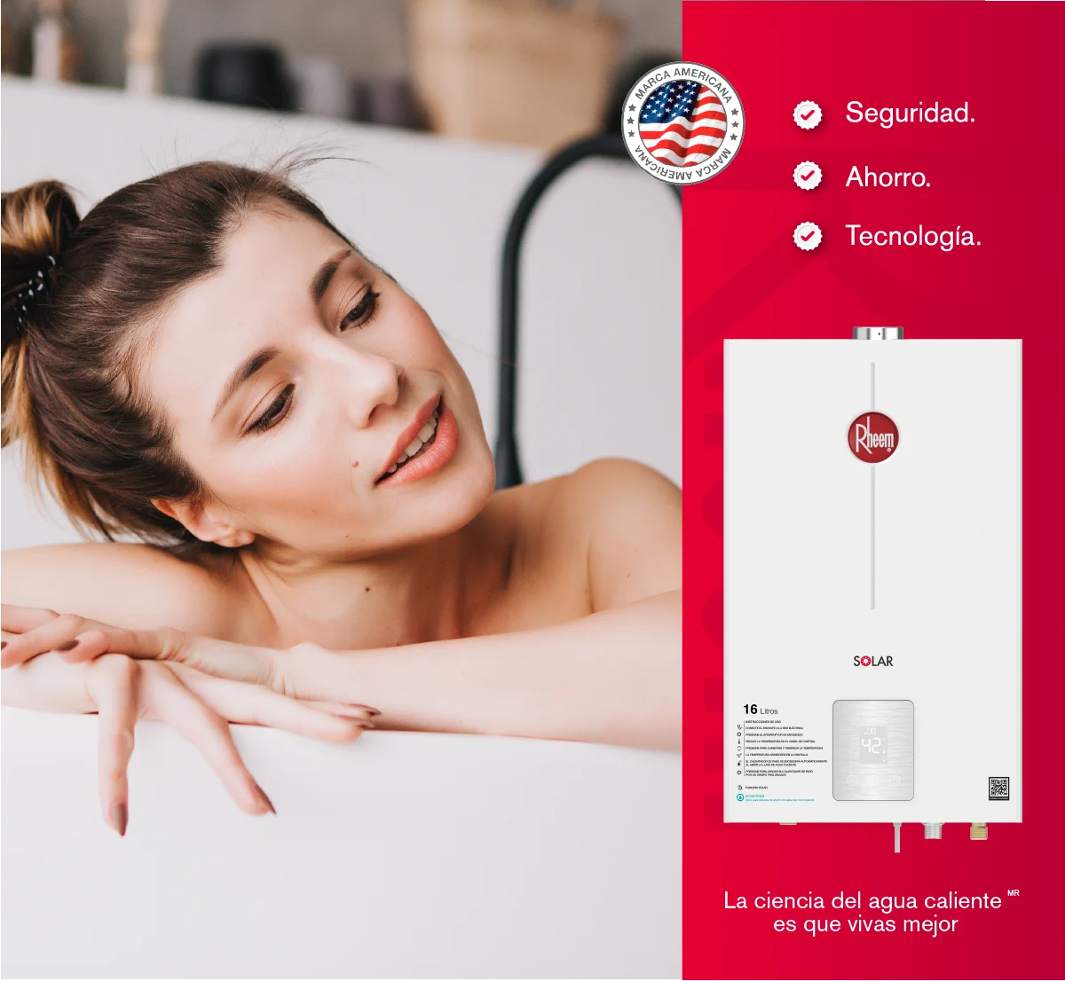  calentador rheem características