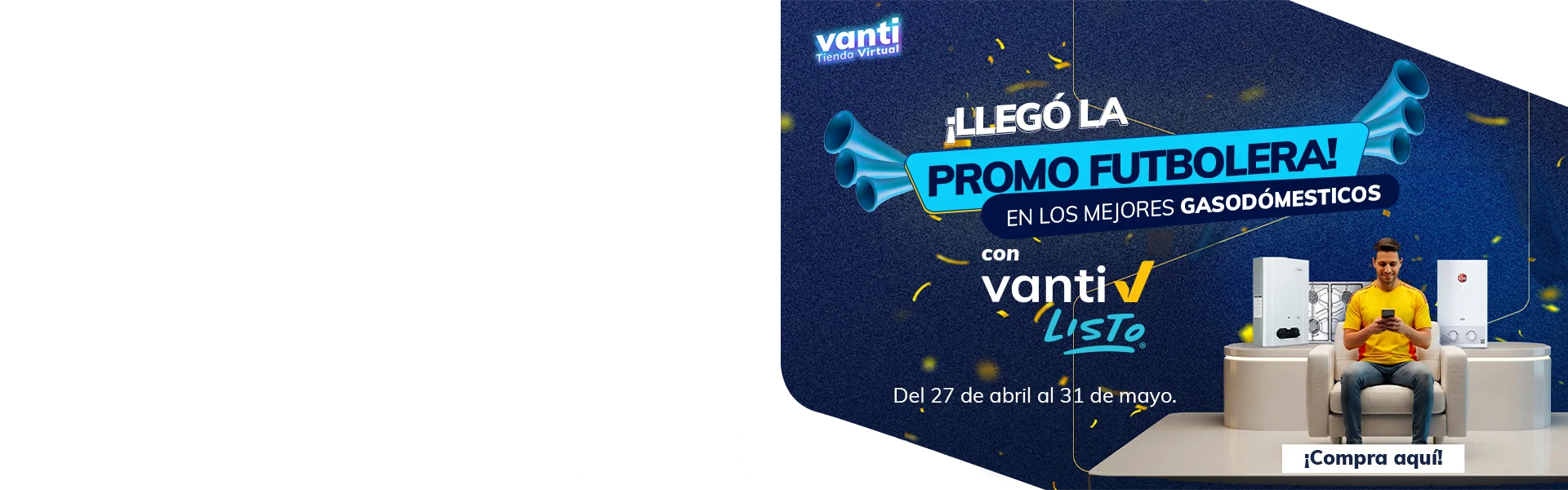 Banner: Llegaron los descuentos futboleros al Marketplace  