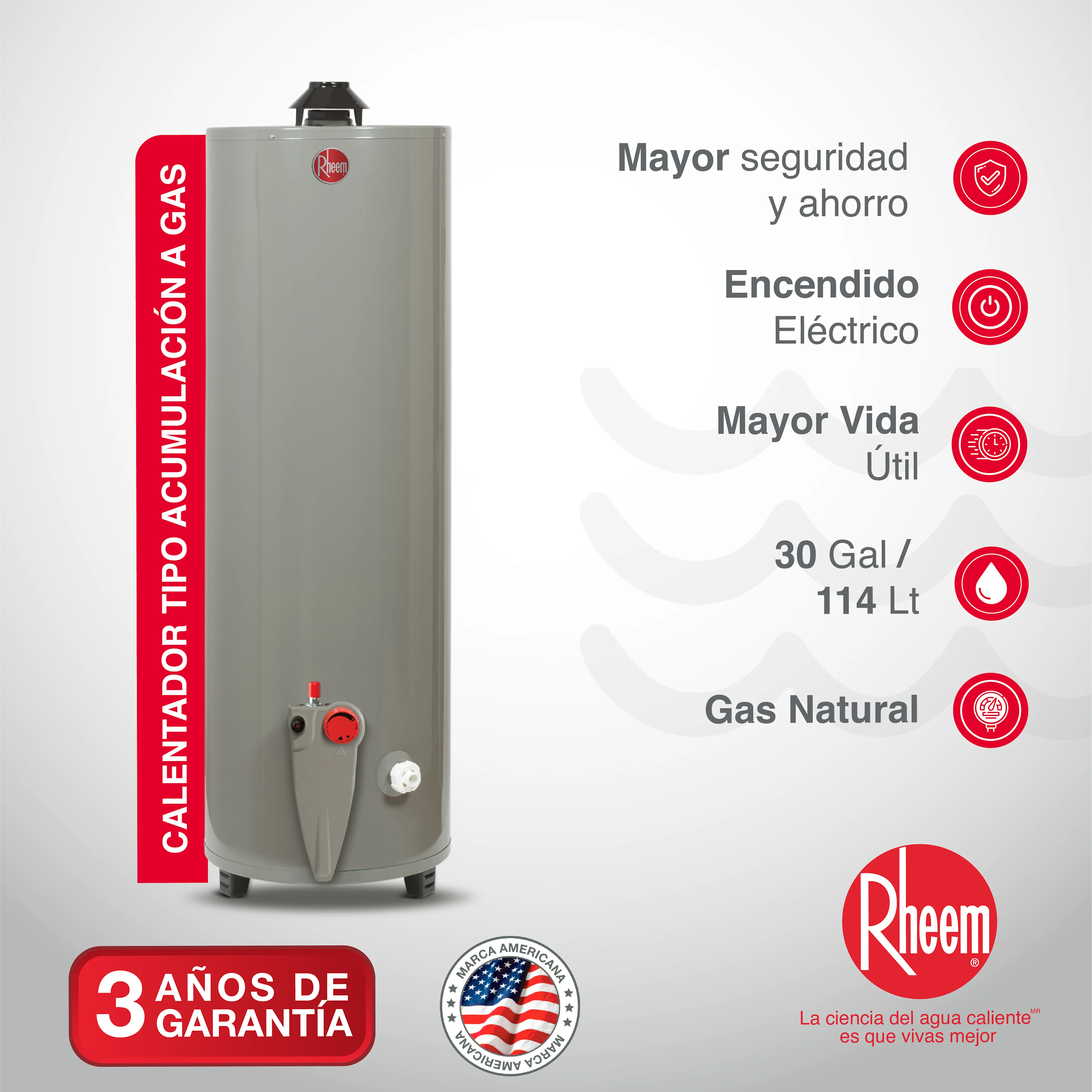 Imagen -2 Calentador 30 Gal