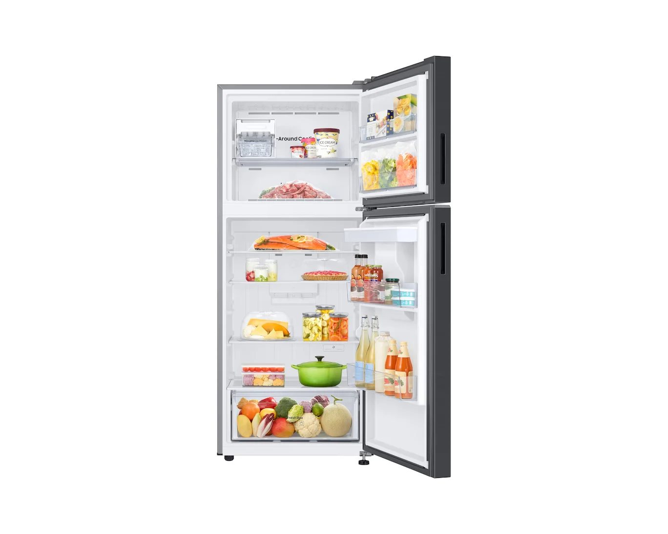 Nevera Samsung No Frost Congelador superior 389 Litros RT38DG6220