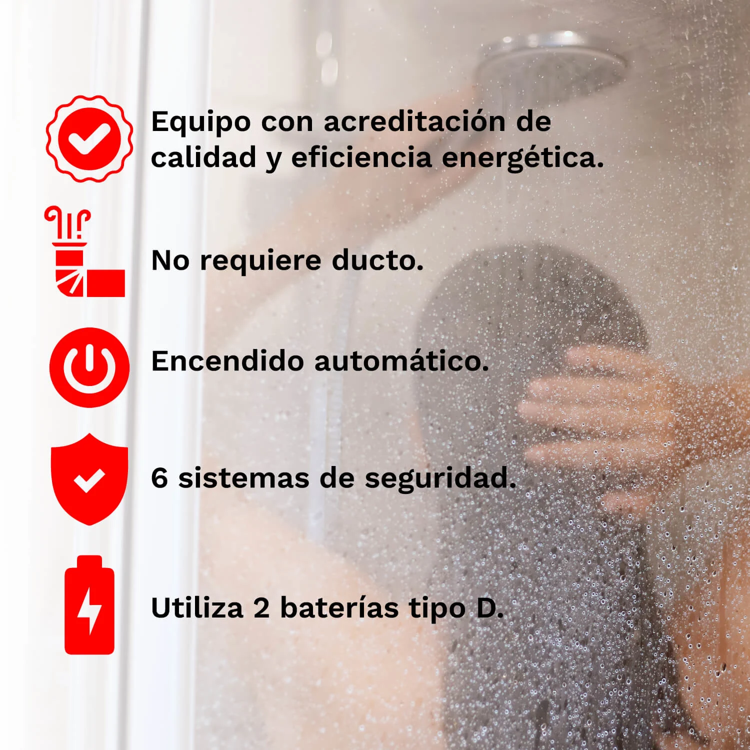 Máximo Confort, Calidad y Seguridad en la Ducha