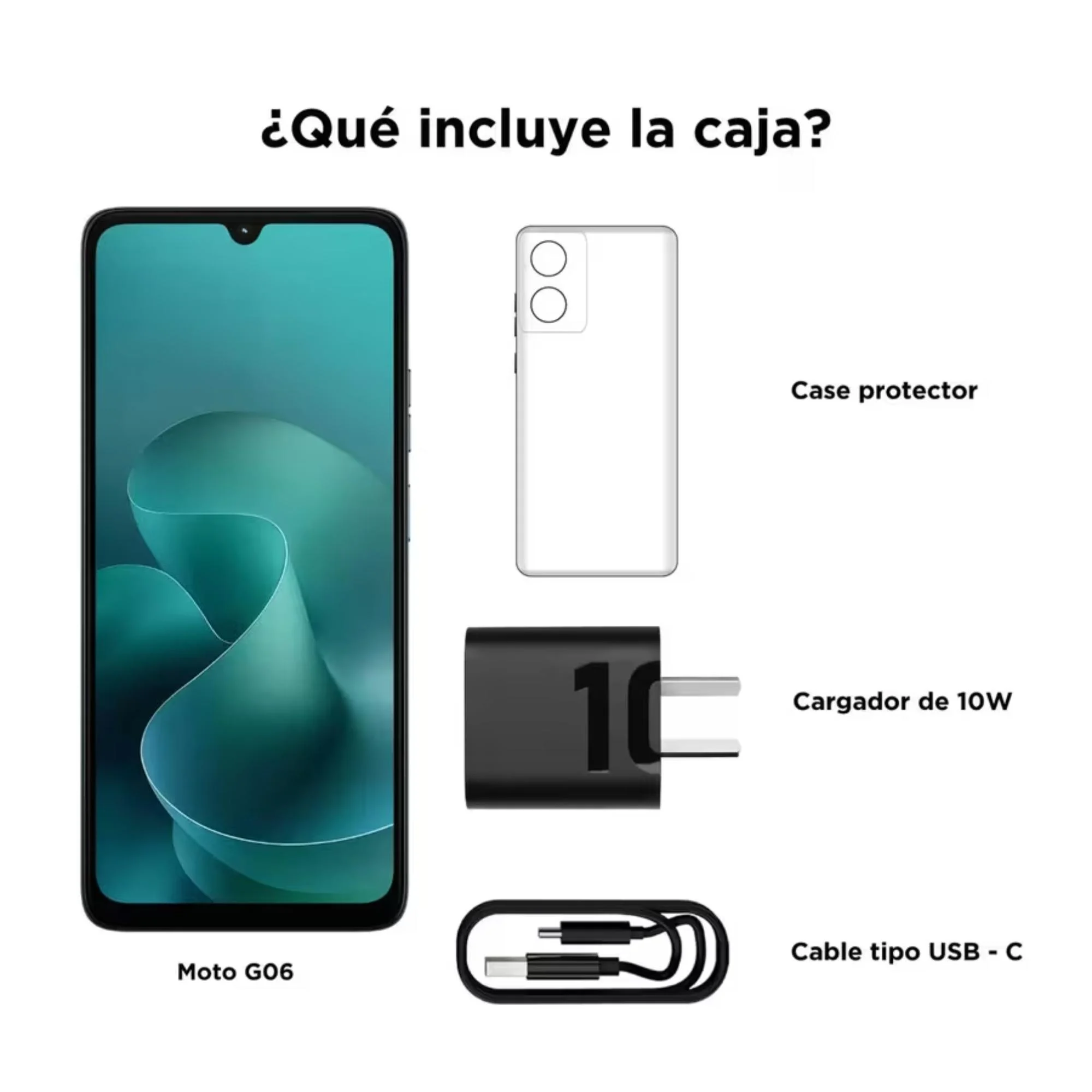 Celular Motorola G06 128GB 4G Azul