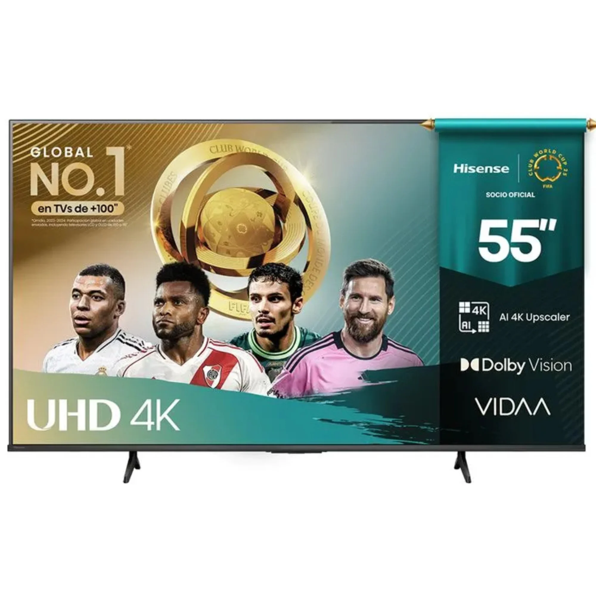 Televisor Hisense 55 Pulgadas LED FHD 55A5N VIDAA…