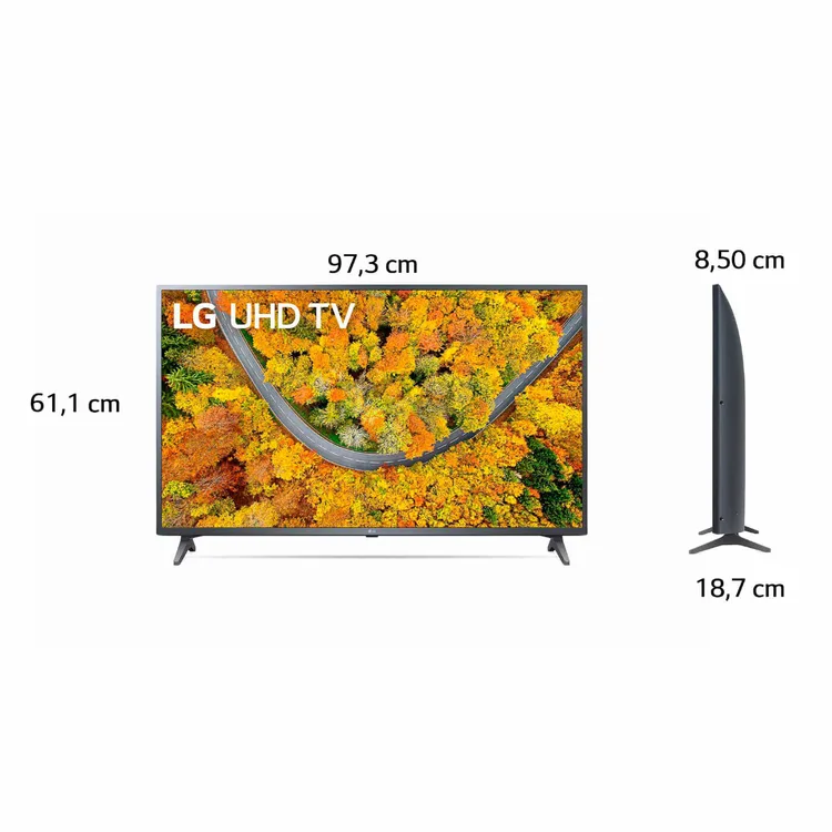 Televisor LG 43 Pulgadas Smart Tv 4K-UHD Ai ThinQ - Grupo Vanti