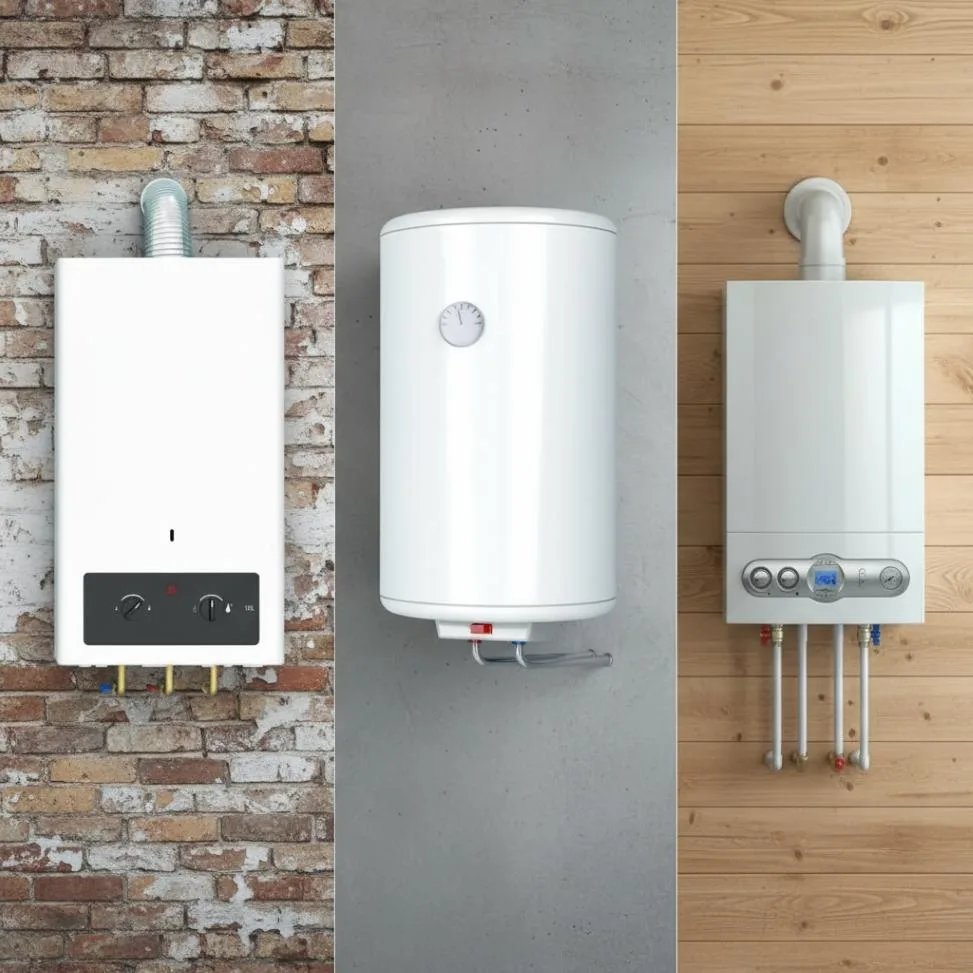 Tipos de calentadores de agua y todo lo que necesitas saber