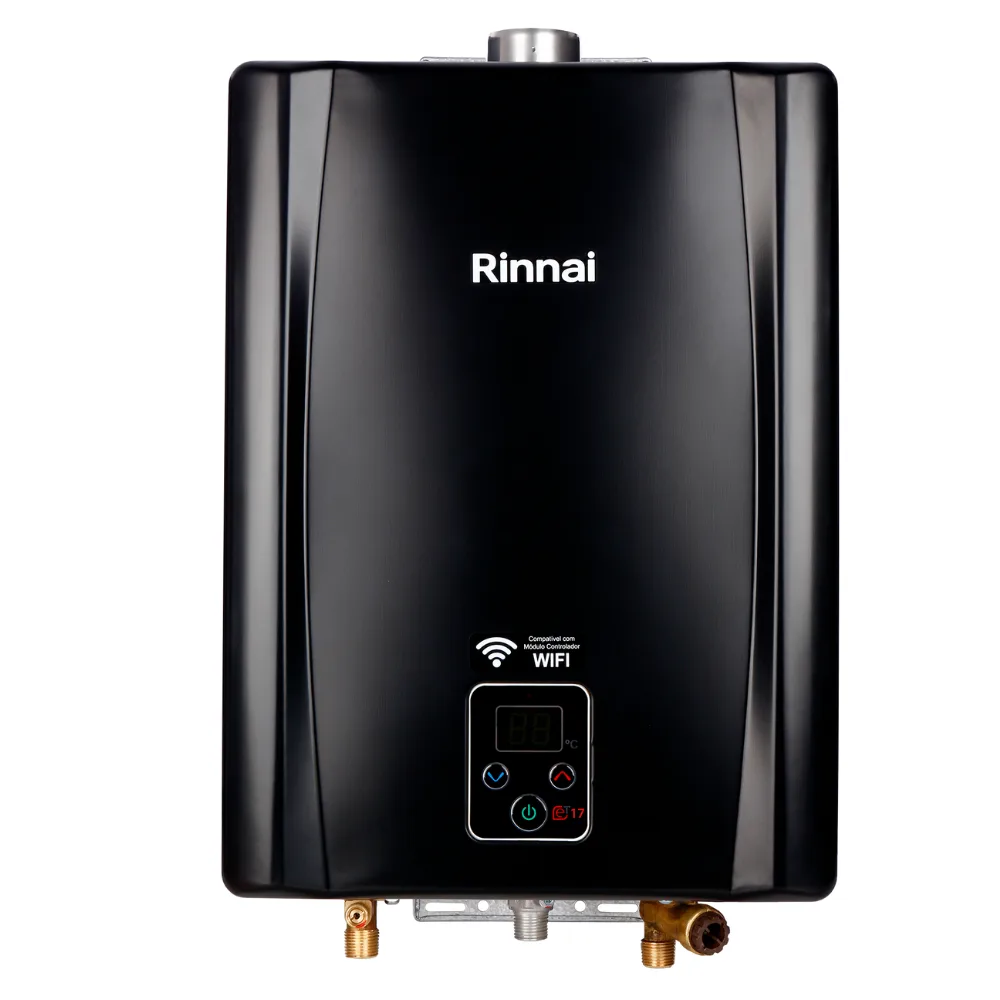 Calentador de paso agua 17 negro