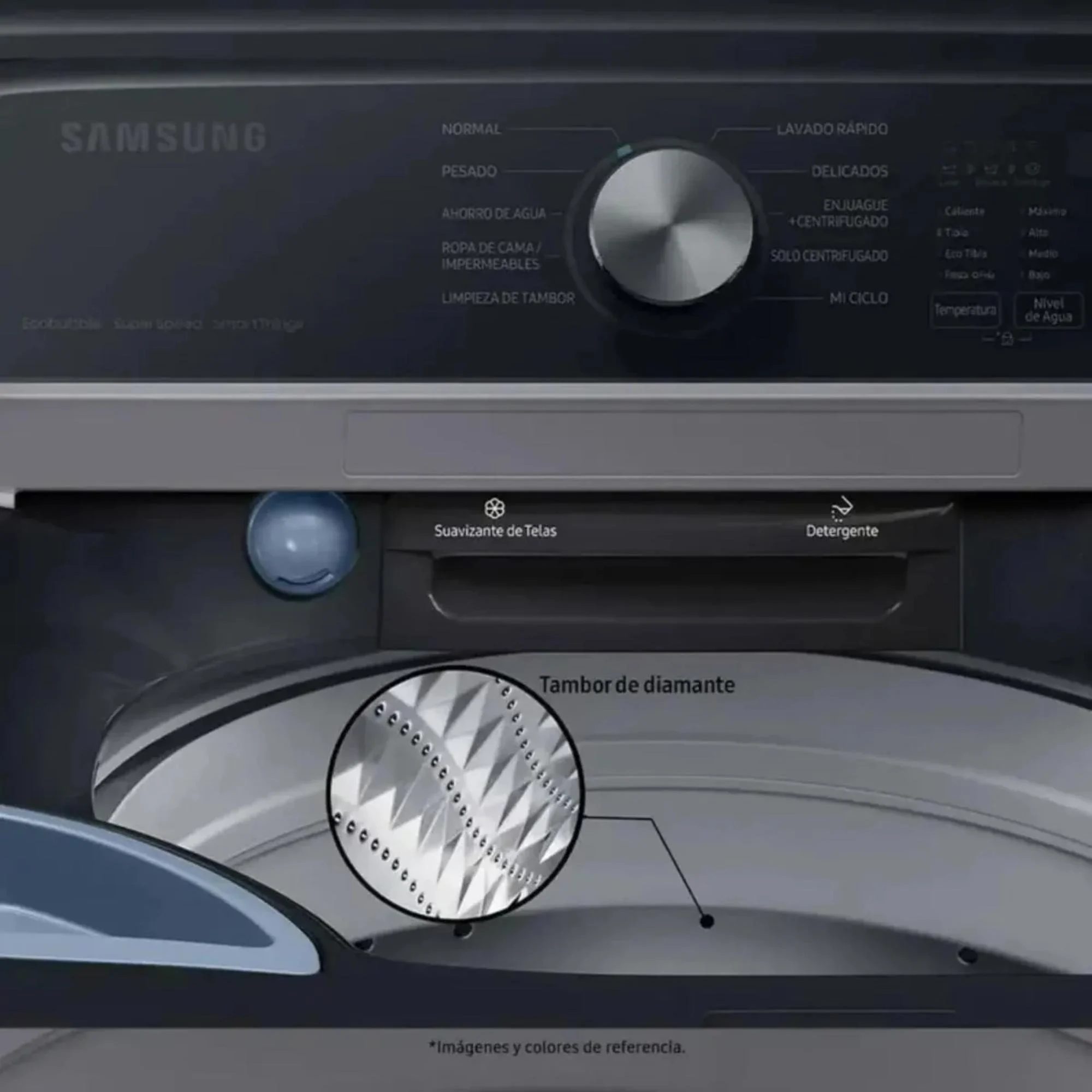 Lavadora Samsung Carga Superior 23 kg (51 lb