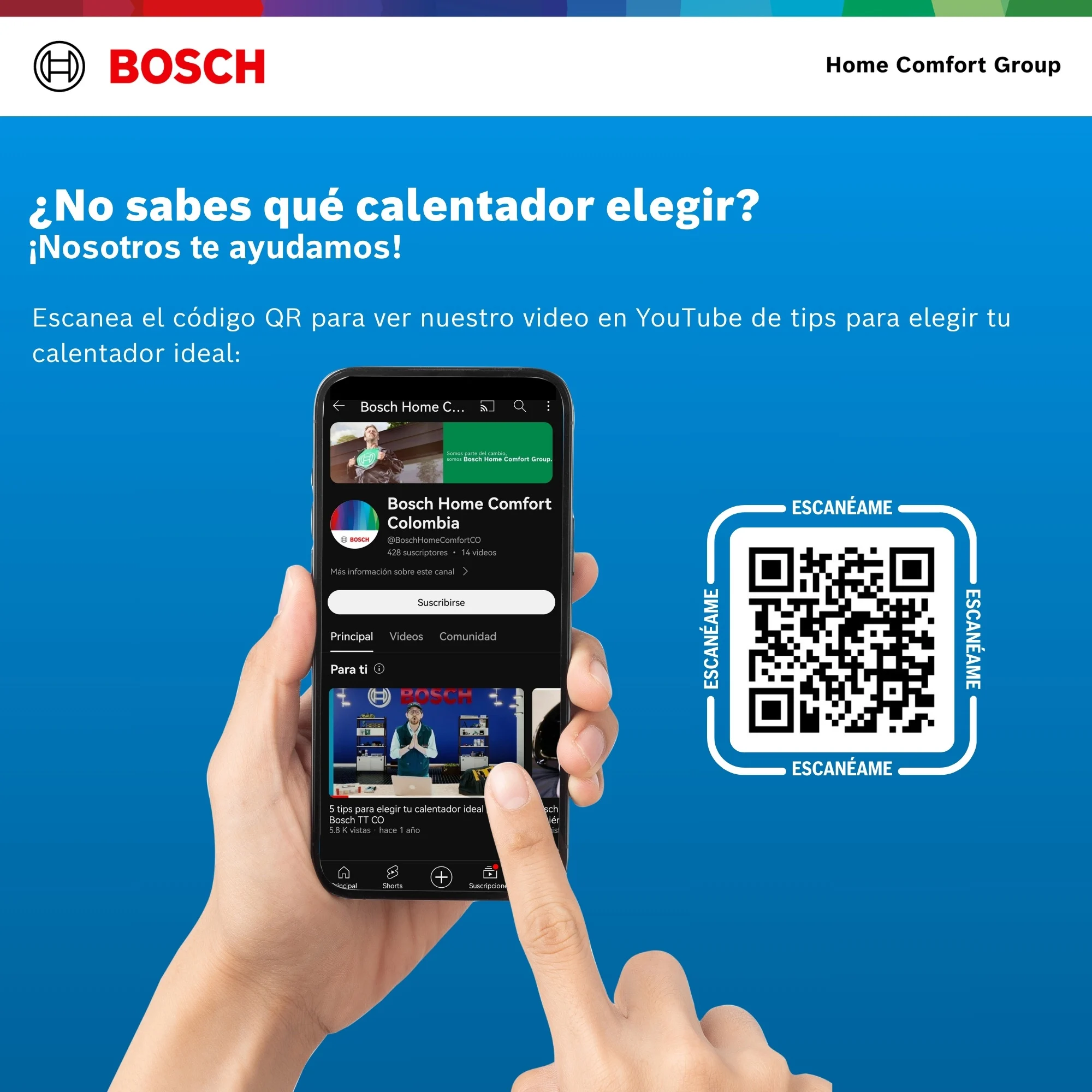 Vista lateral Bosch Therm 5600 21L