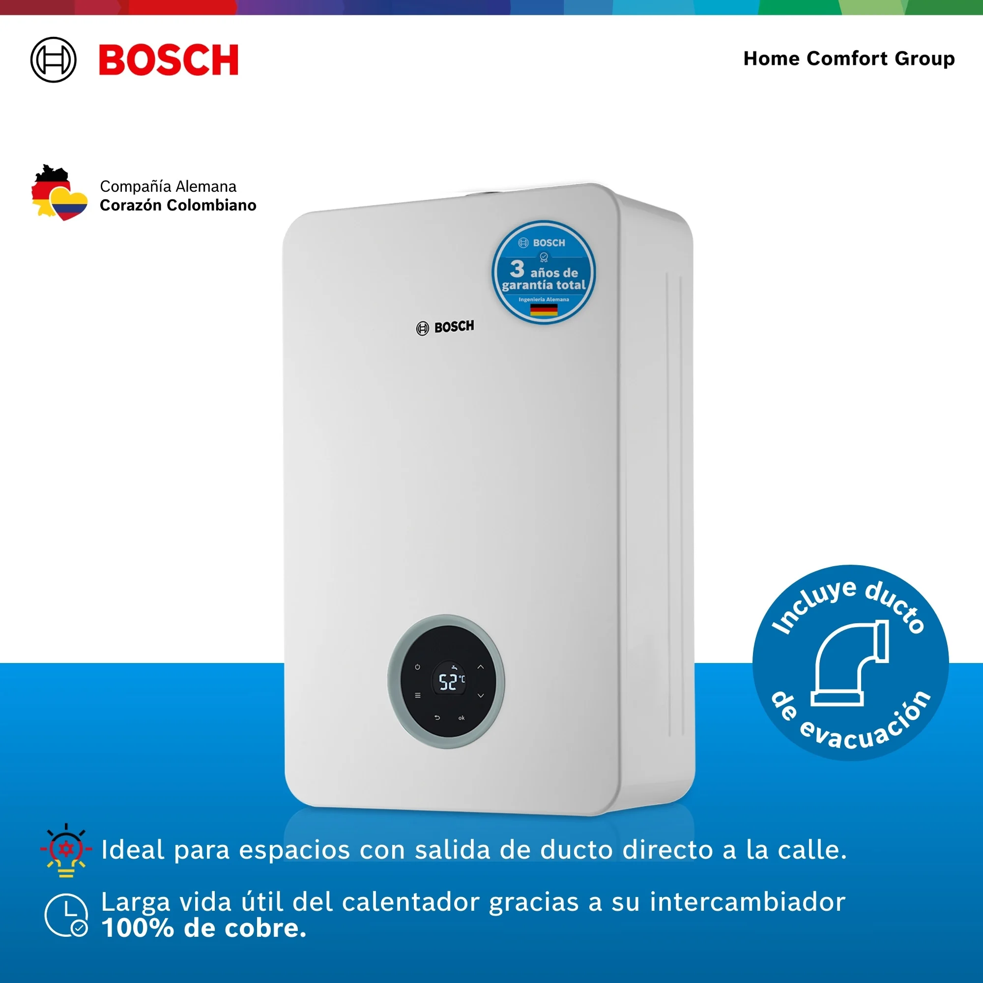 Panel Bosch Therm 5600 21L