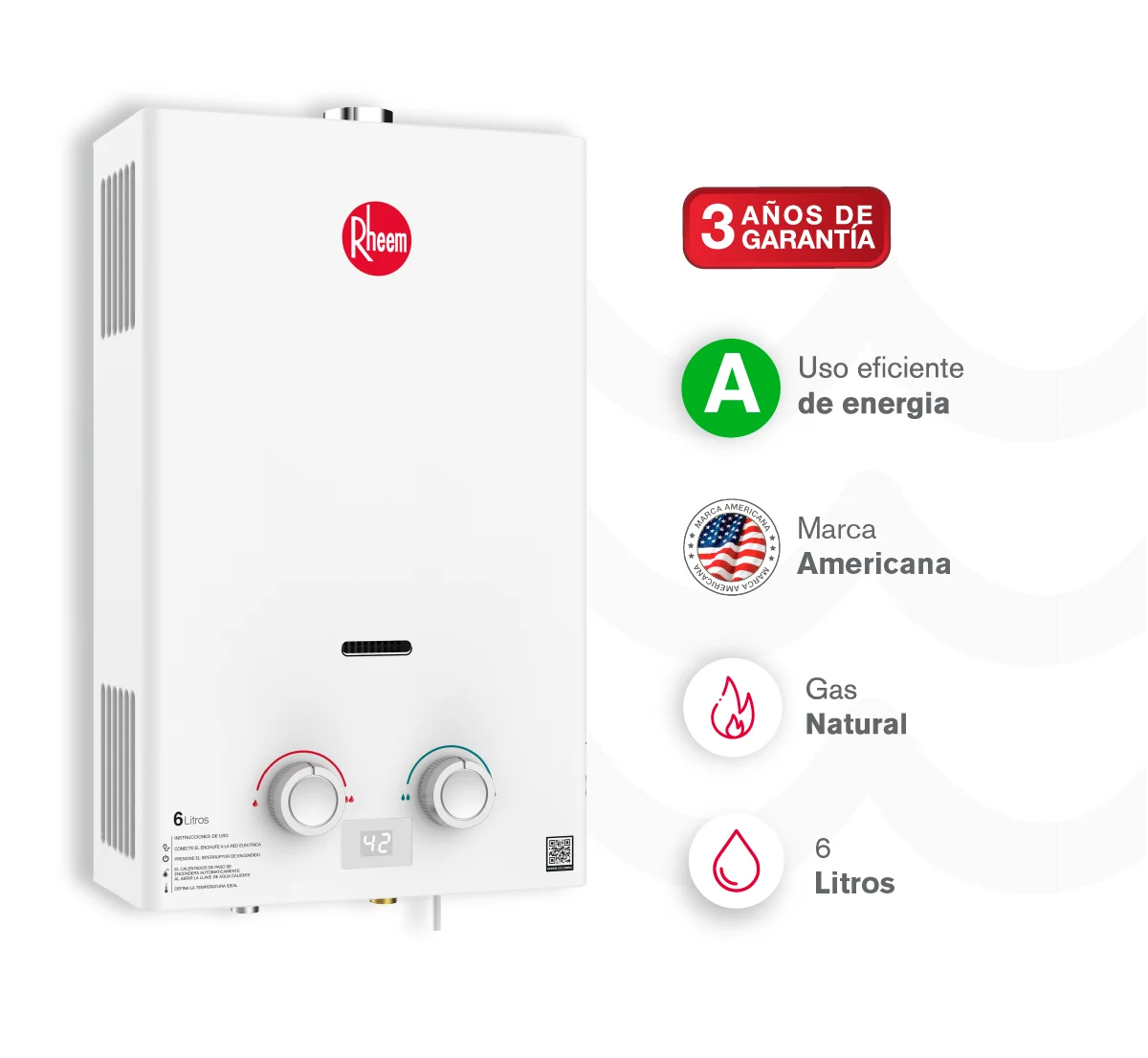 Garantía Calentador Rheem