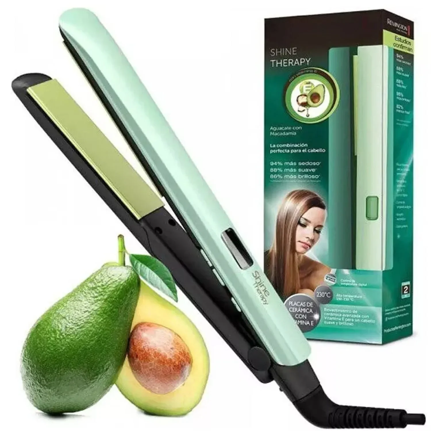 25389 10945 -PLANCHA DE CABELLO REMINGTON ES-9960 VERDE