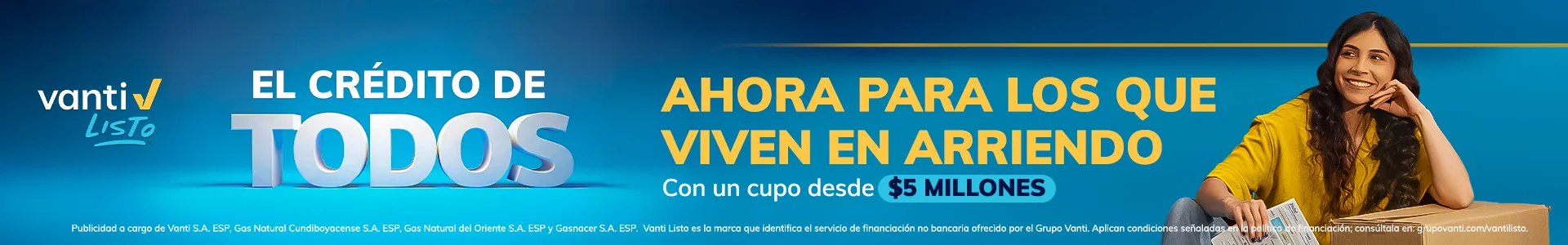 Vanti Listo Inquilinos Banner
