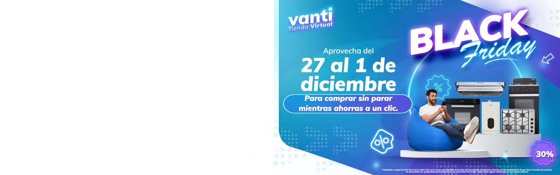 Banner: Black Friday Tienda virtual