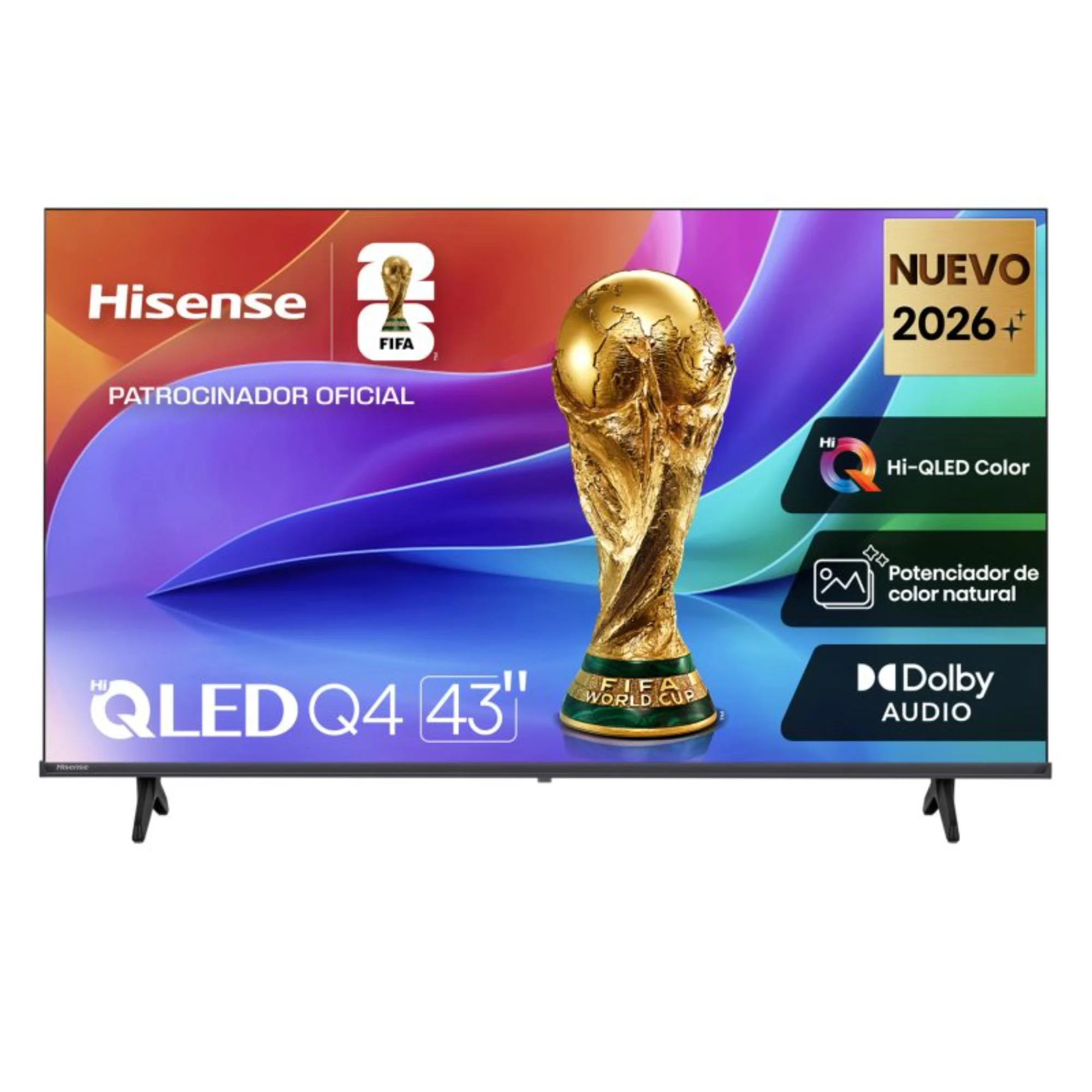 Televisor 43 Pulgadas Hisense Smart TV FHD 43Q4SV QLED