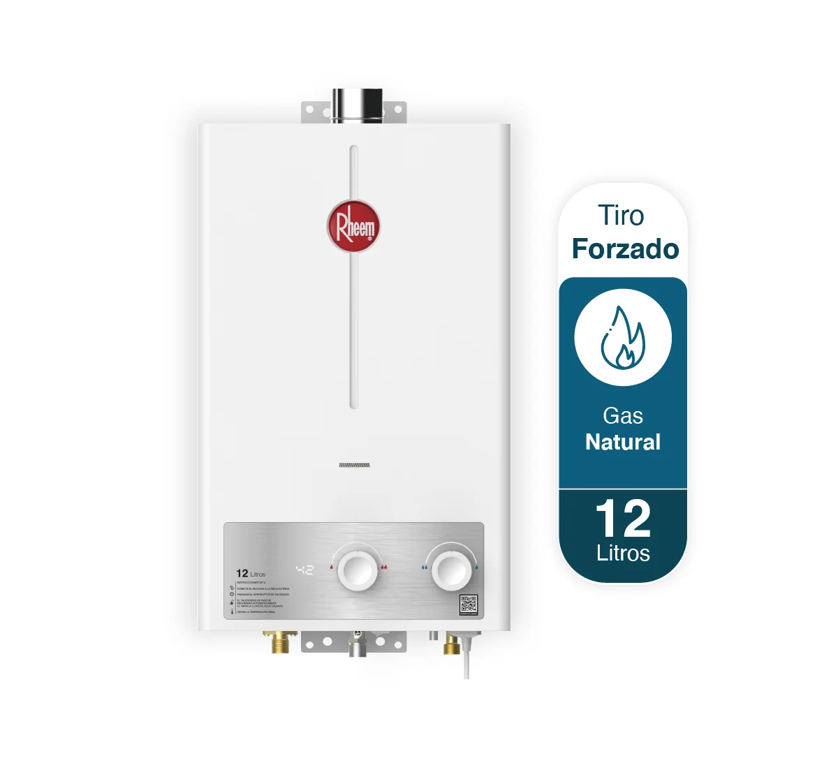 Calentador Rheem tiro forzado