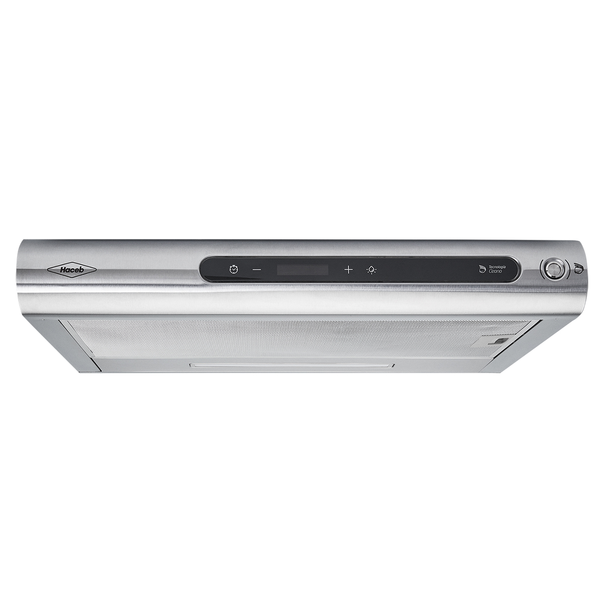 Campana Haceb Horizontal 60 cm Inox Negra 9002653 Grupo Vanti