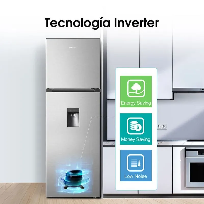 Nevera Hisense No Frost 248L RT1N250NMD Gris