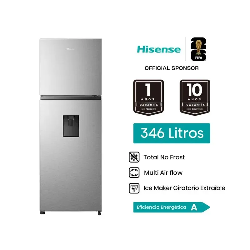 Nevera Hisense No Frost 325L RT1N320NMDA Gris