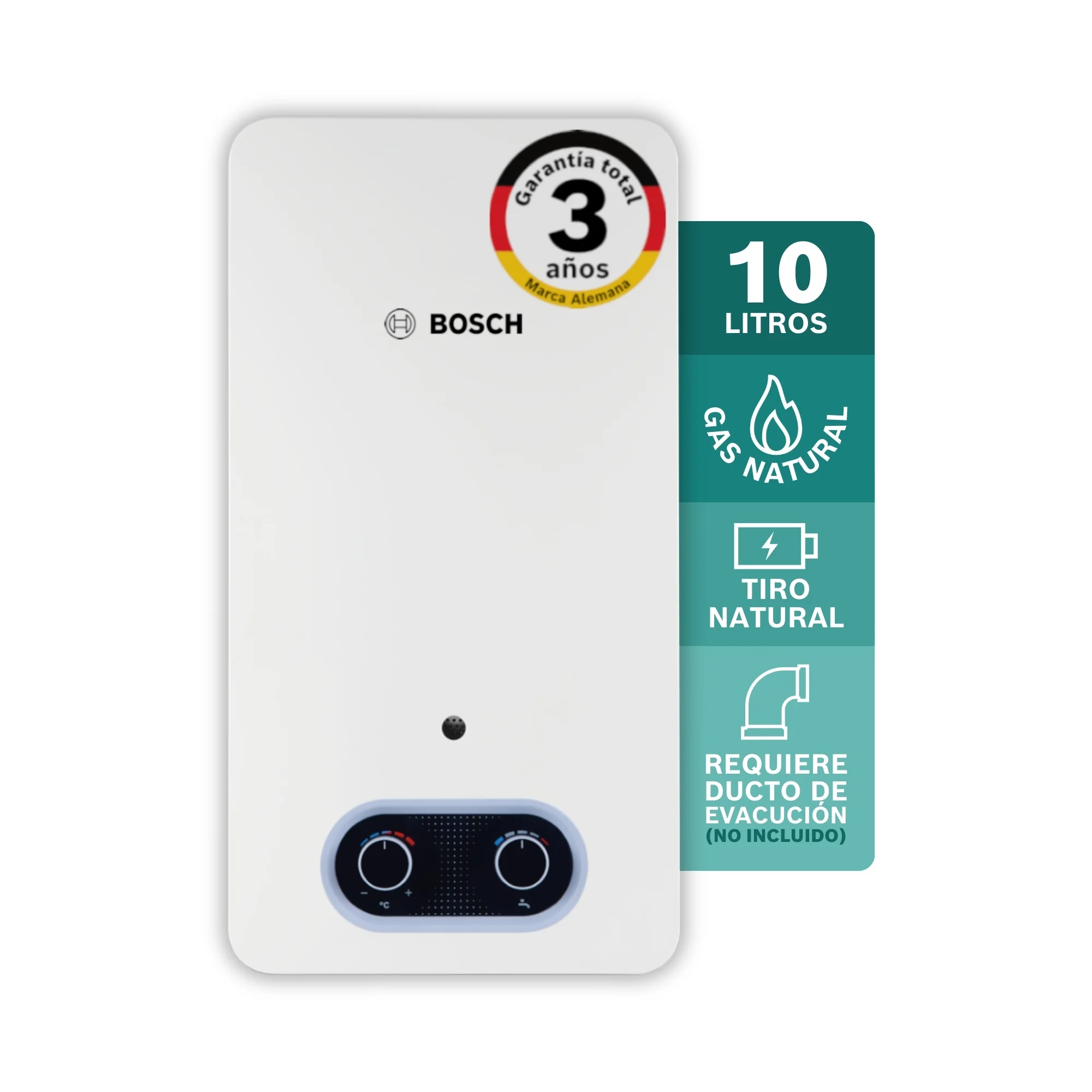 Calentador Bosch Therm características