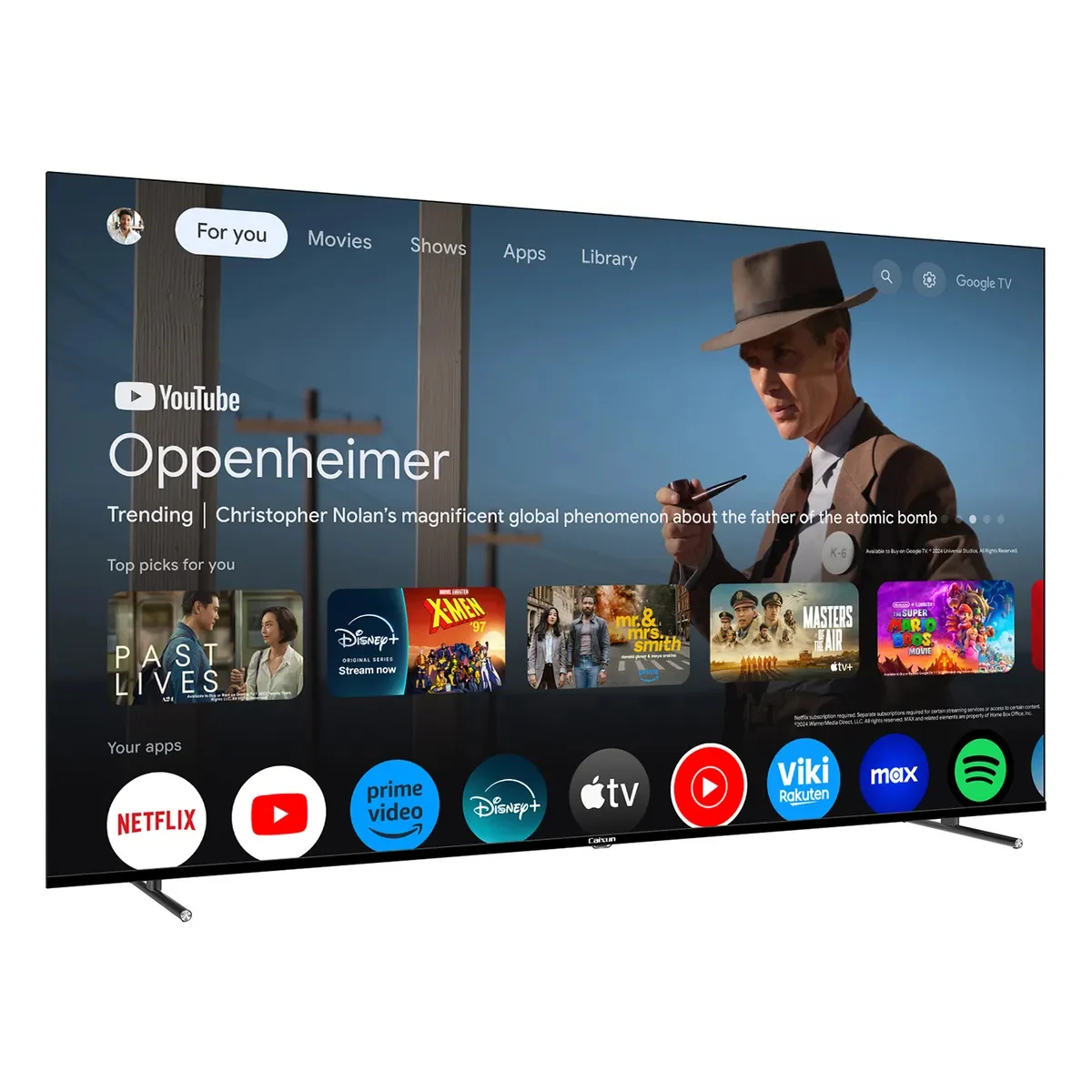 Televisor Caixun 75 Pulgadas QLED C75VHUGQ