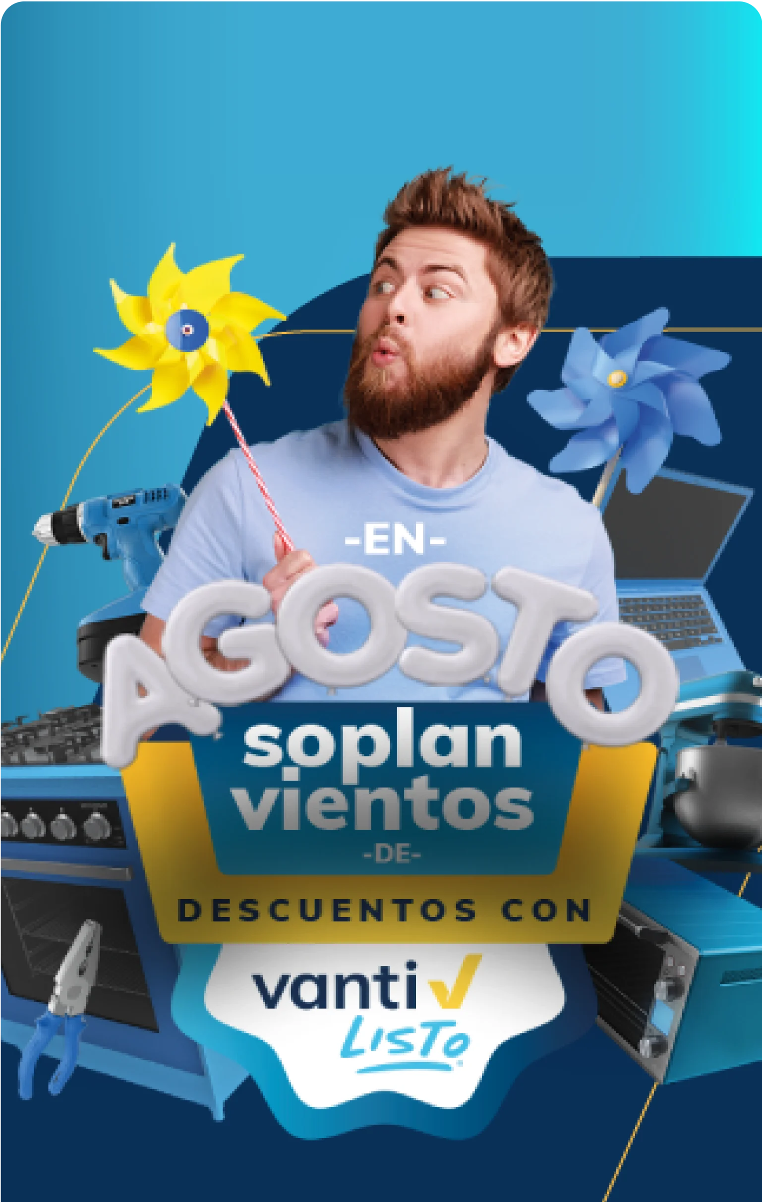 Vanti Listo: Agosto descuentos