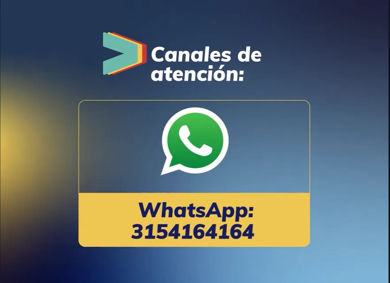 Tarjeta: valida tu visita Whatsapp 