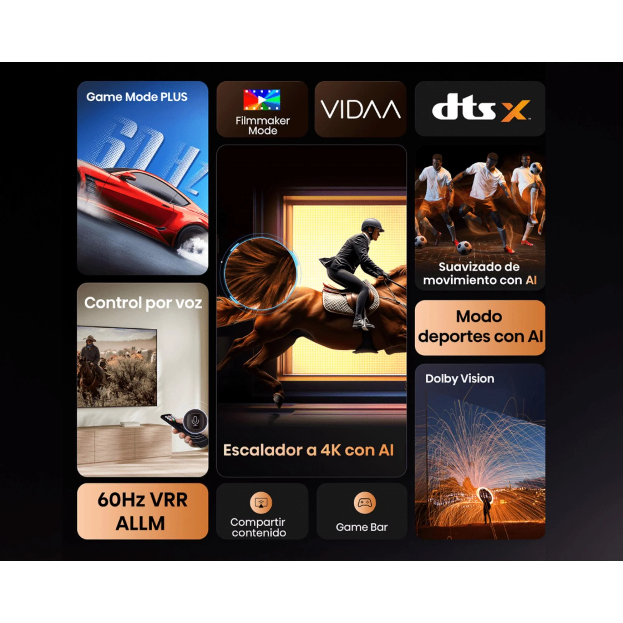 Televisor HISENSE 65 pulgadas UHD-4K A6NV