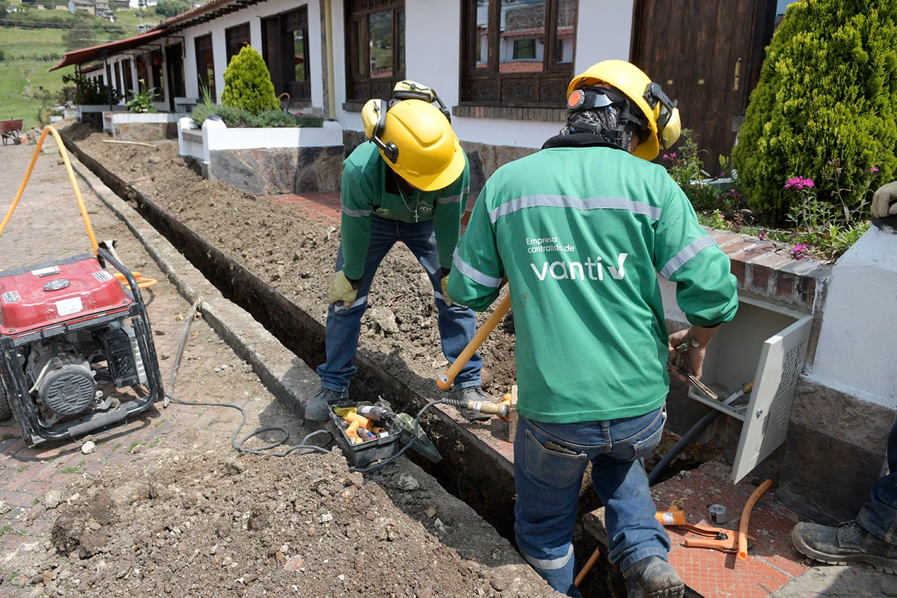 Rehabilitado el servicio de gas natural en Boyacá