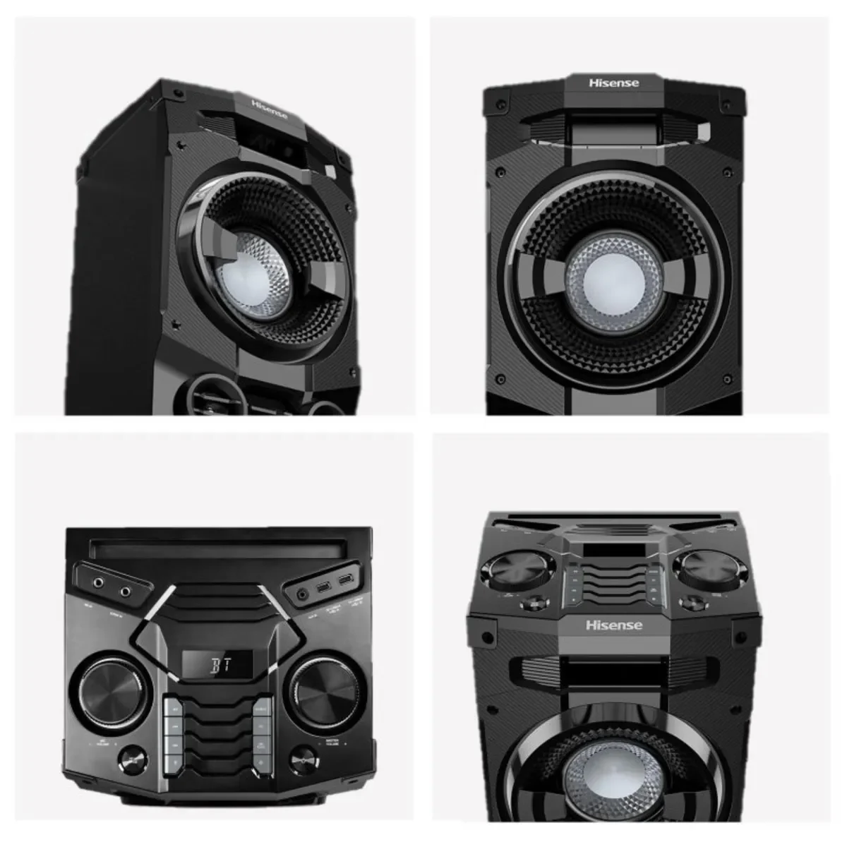 Torre de Sonido Hisense HP130 400W Negro