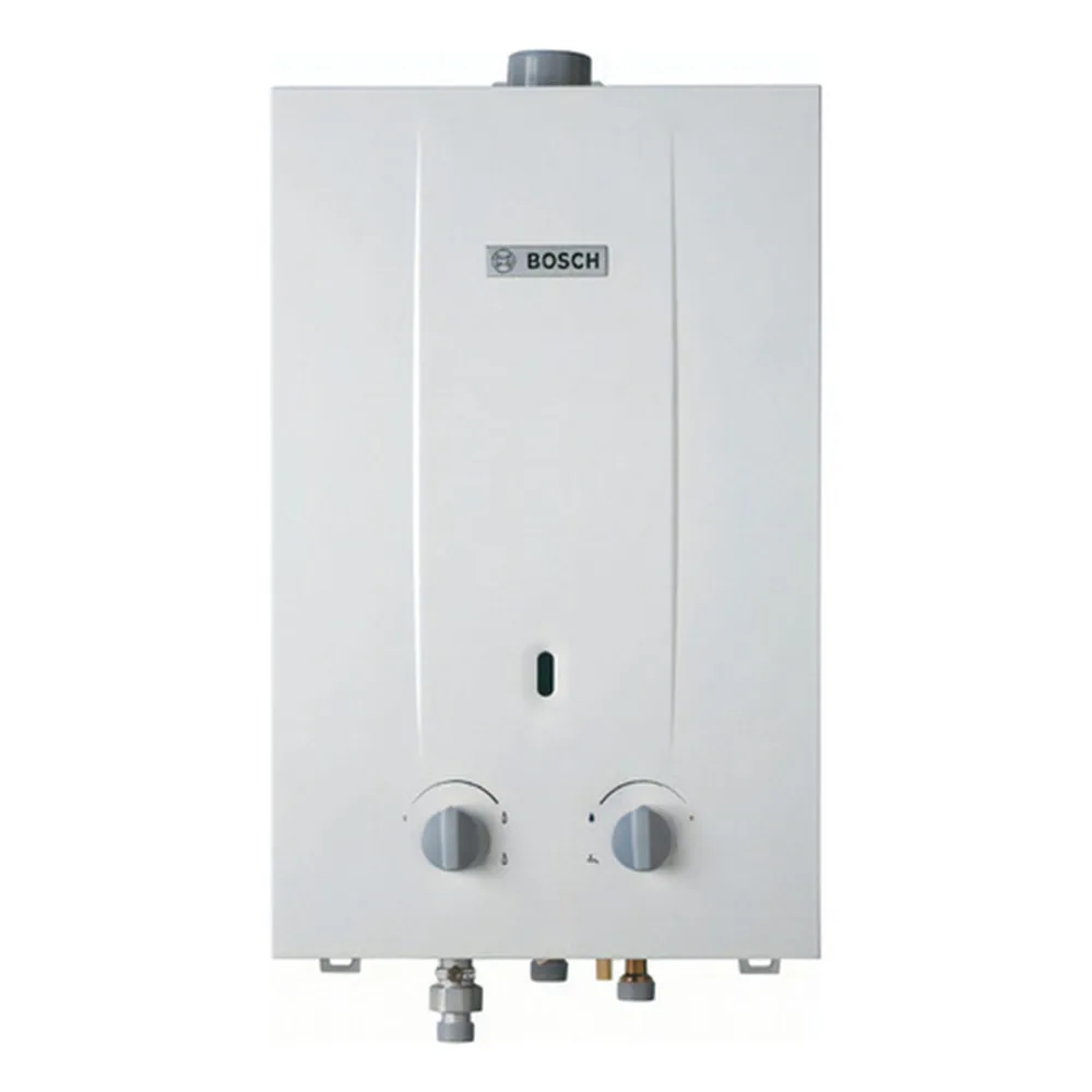 Calentador Bosch 6 litros fondo blanco