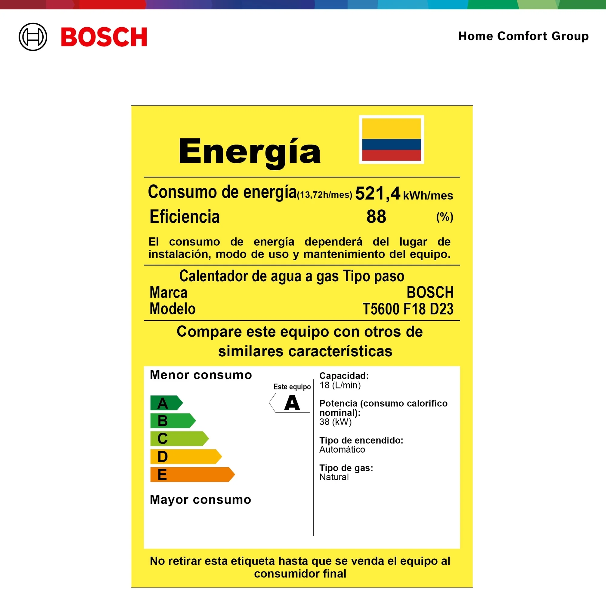 Accesorios Bosch Therm 5600 18L