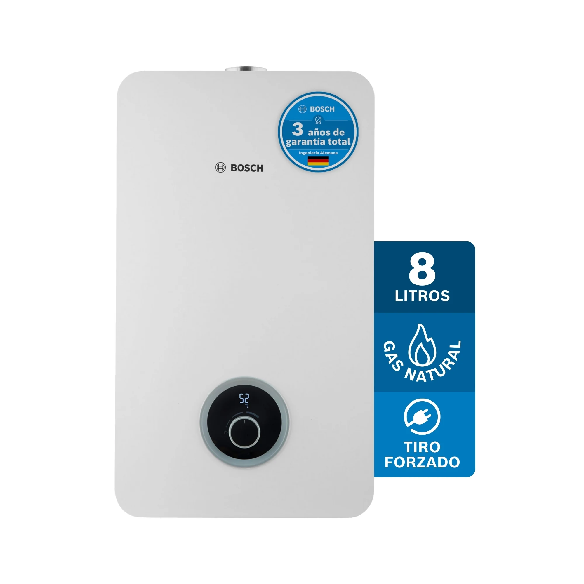 Calentador Bosch 8 litros tiro forzado