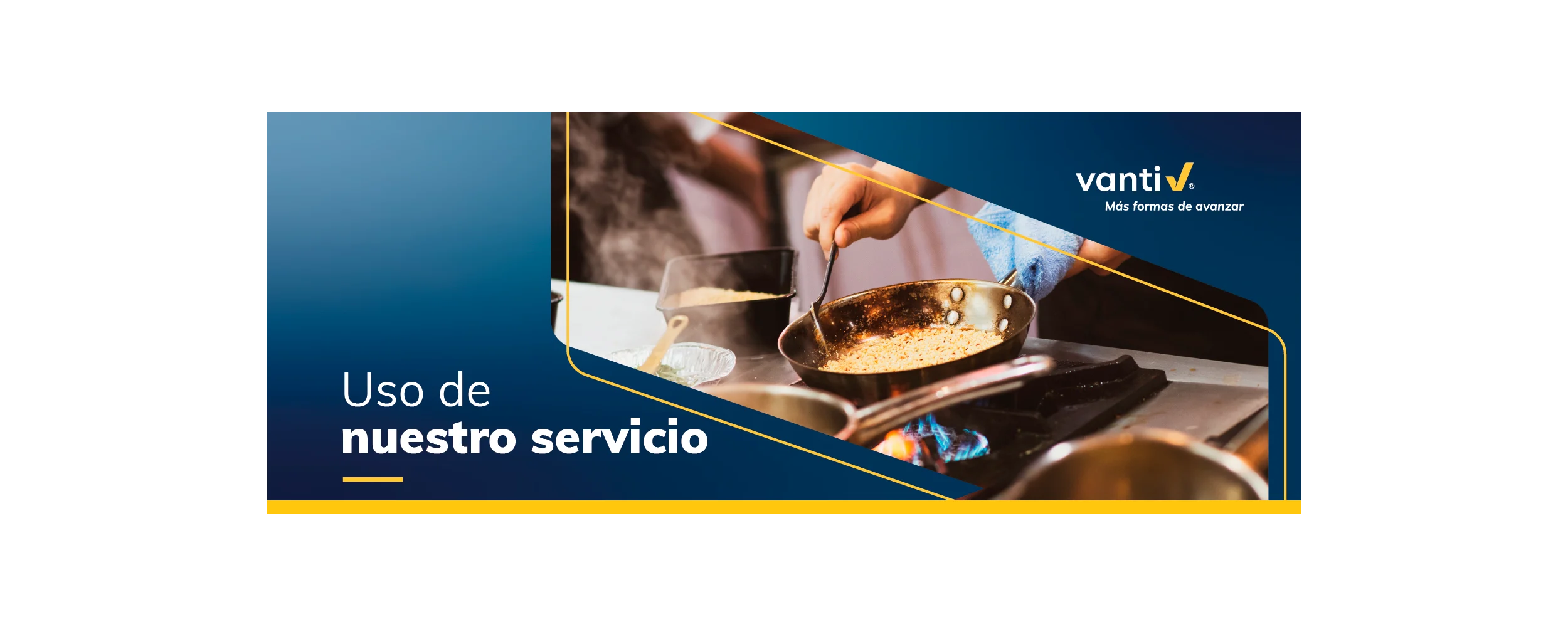 Banner: uso de nuestro servicio 
