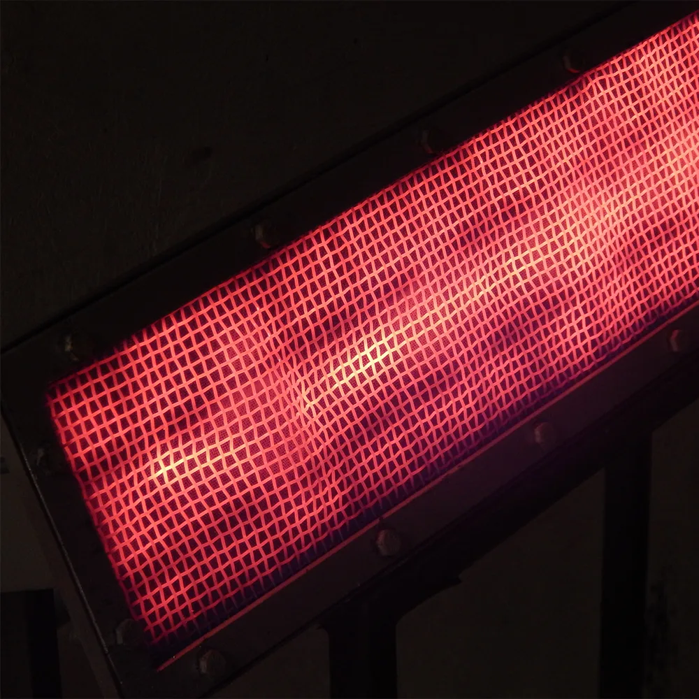 Panel infrarojo en fibra metalica