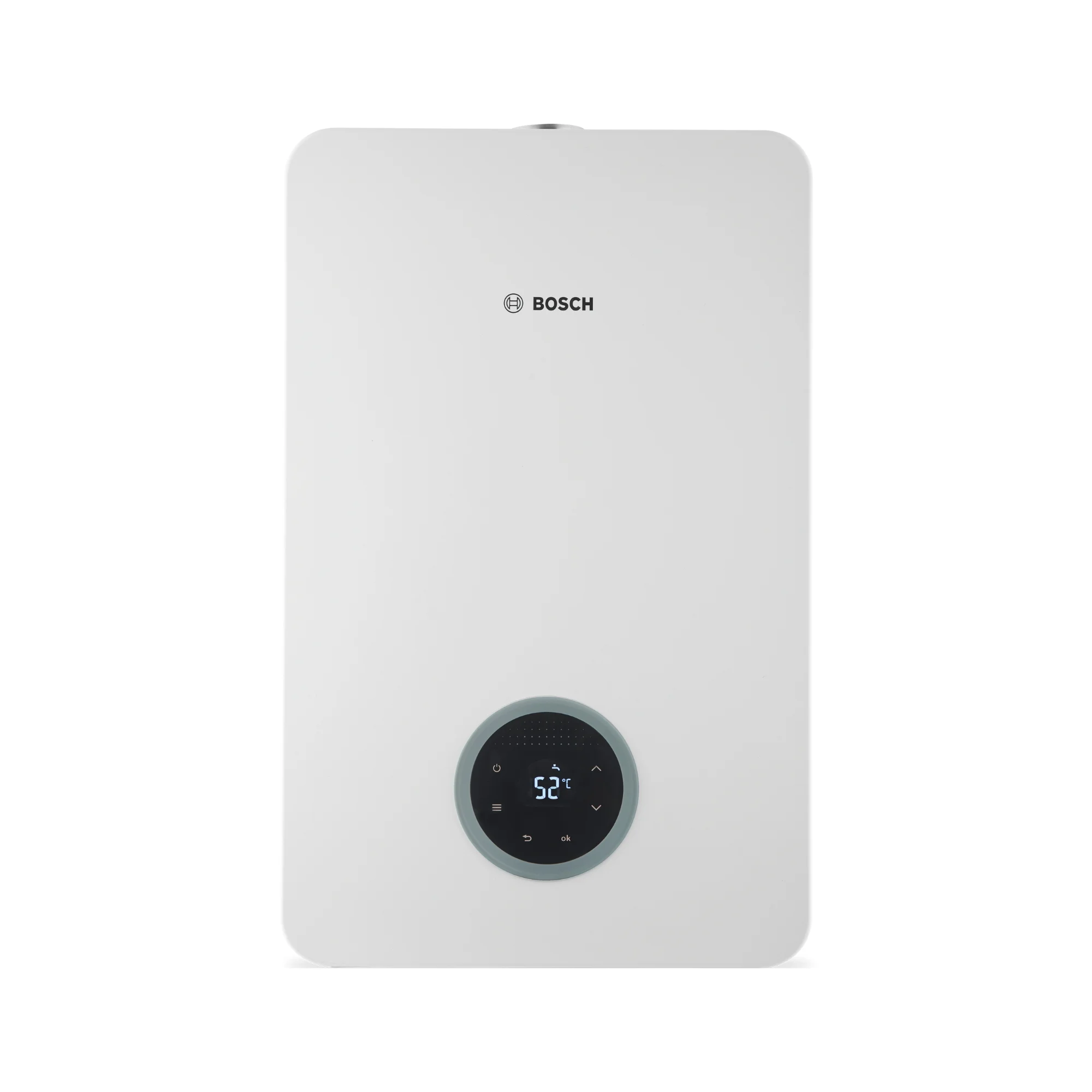 Calentador Bosch Therm 5600 21L en fondo blanco