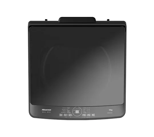 Lavadora Hisense WT5K1623DT 16 Kg Gris Titanio