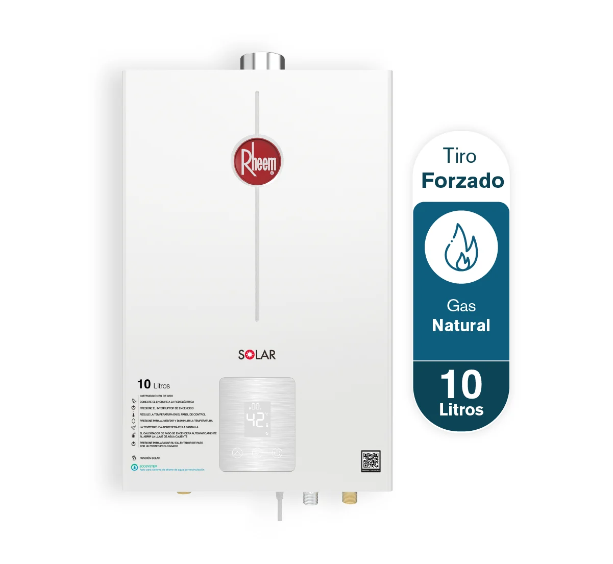 Calentador Rheem 10 litros 
