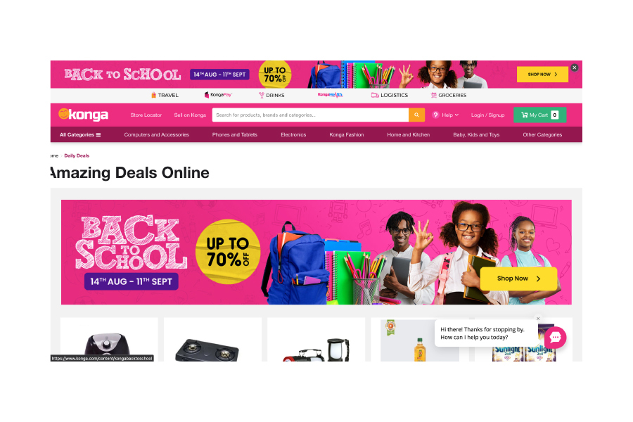 Search online shopping Products List in Nigeria