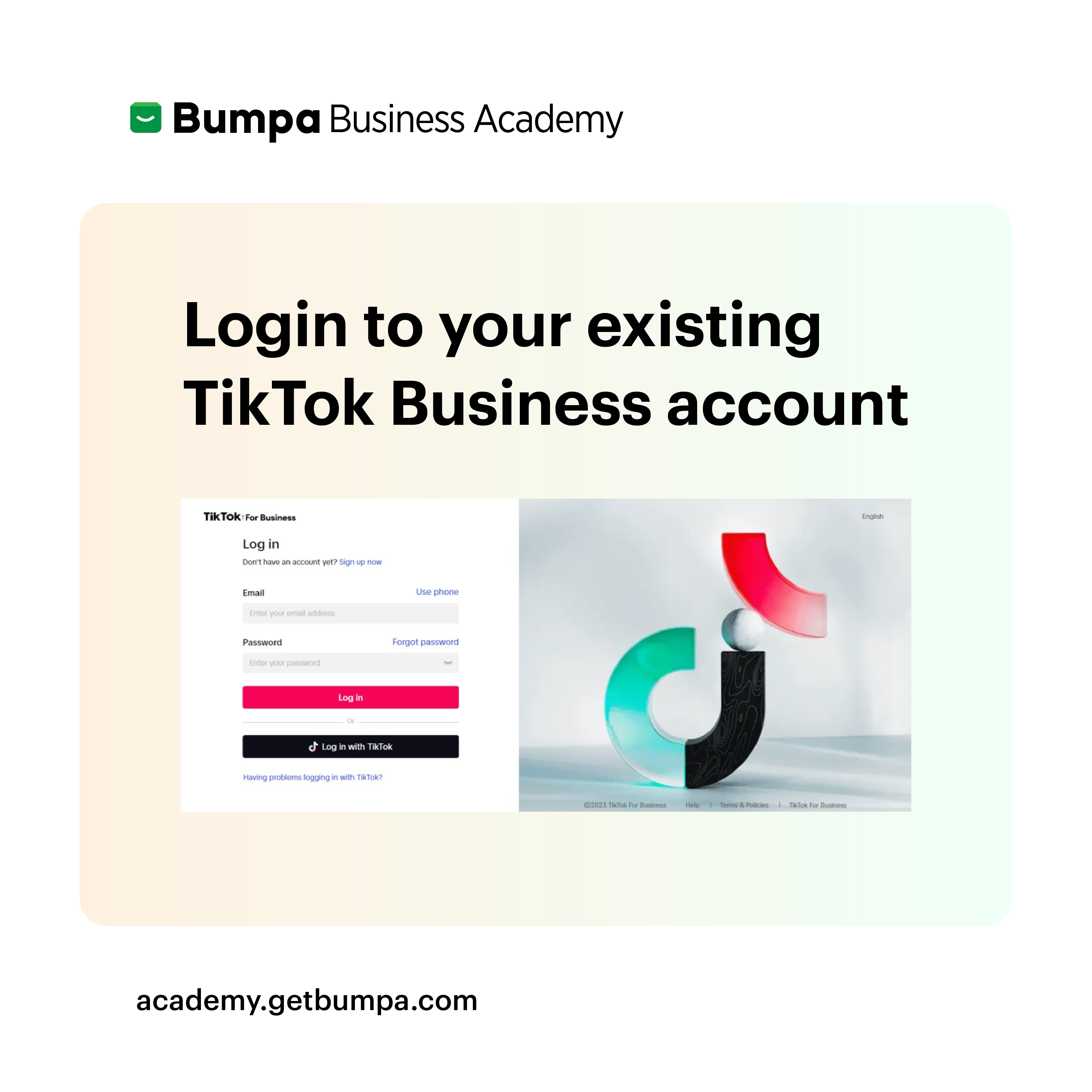 login_TikTok_business_account_course