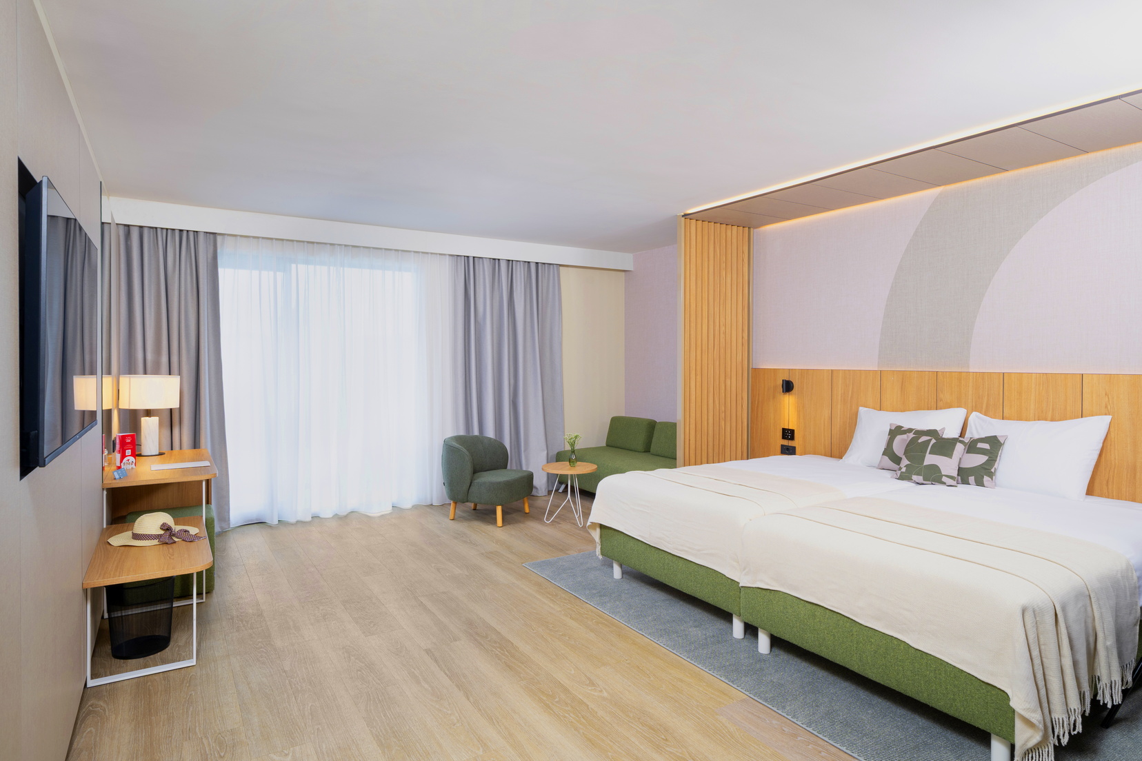 Hotel Garden Istra Superior room with balcony pool side Family 7)