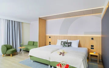Hotel Garden Istra Superior room with balcony pool side Family (11)