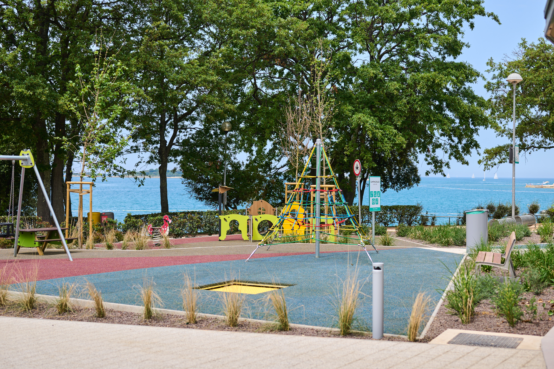 camping bijela uvala - playground